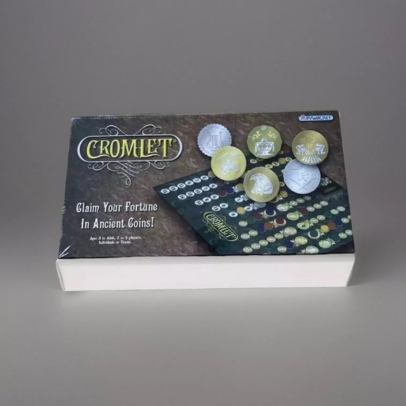 2007 Cromlet Board Card Game "Claim Your Fortune Ancient Coins" by Pywacket. New - Picture 1 of 6